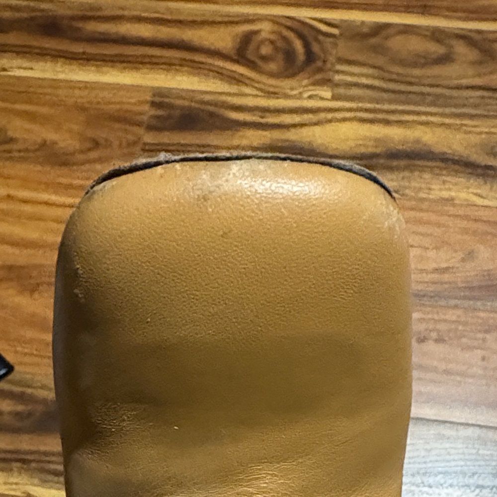 Schultz Tan Heeled Knee-High Boots - Picture 5 of 5